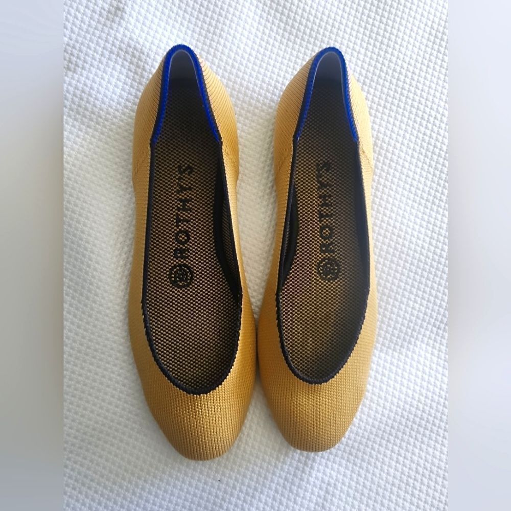 Rothy's Women's Yellow Flats